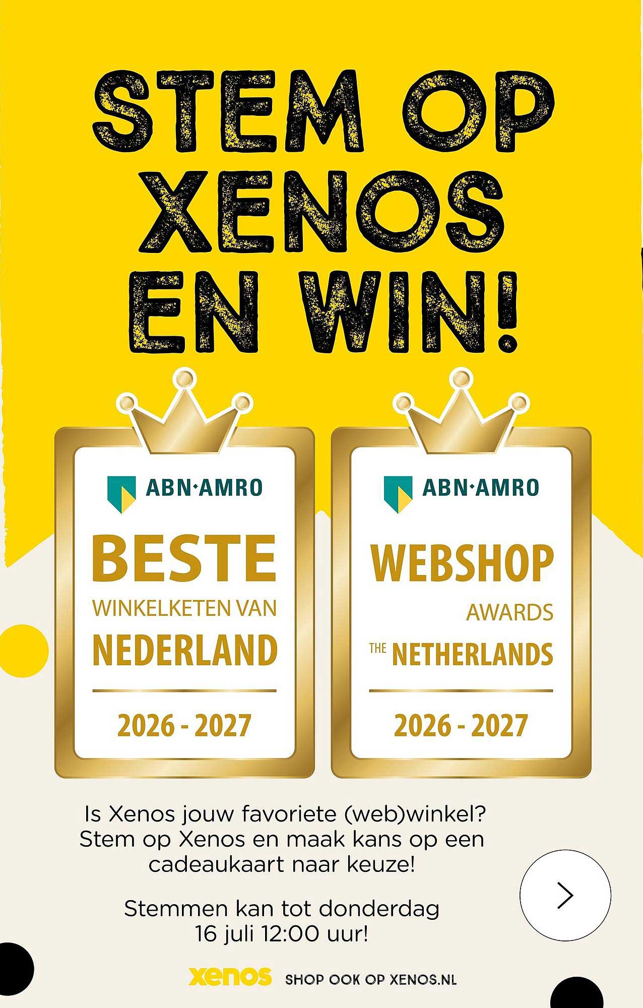STEM OP XENOS EN WIN!