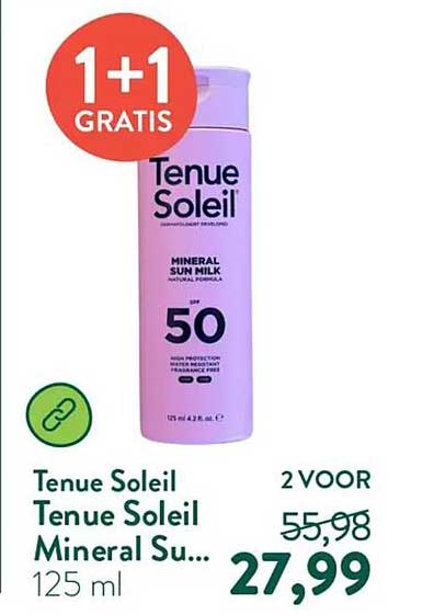 Tenue Soleil Tenue Soleil Mineral Su... 1+1 GRATIS