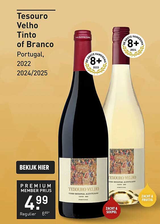Tesouro Velho Tinto of Branco Portugal, 2022 2024/2025