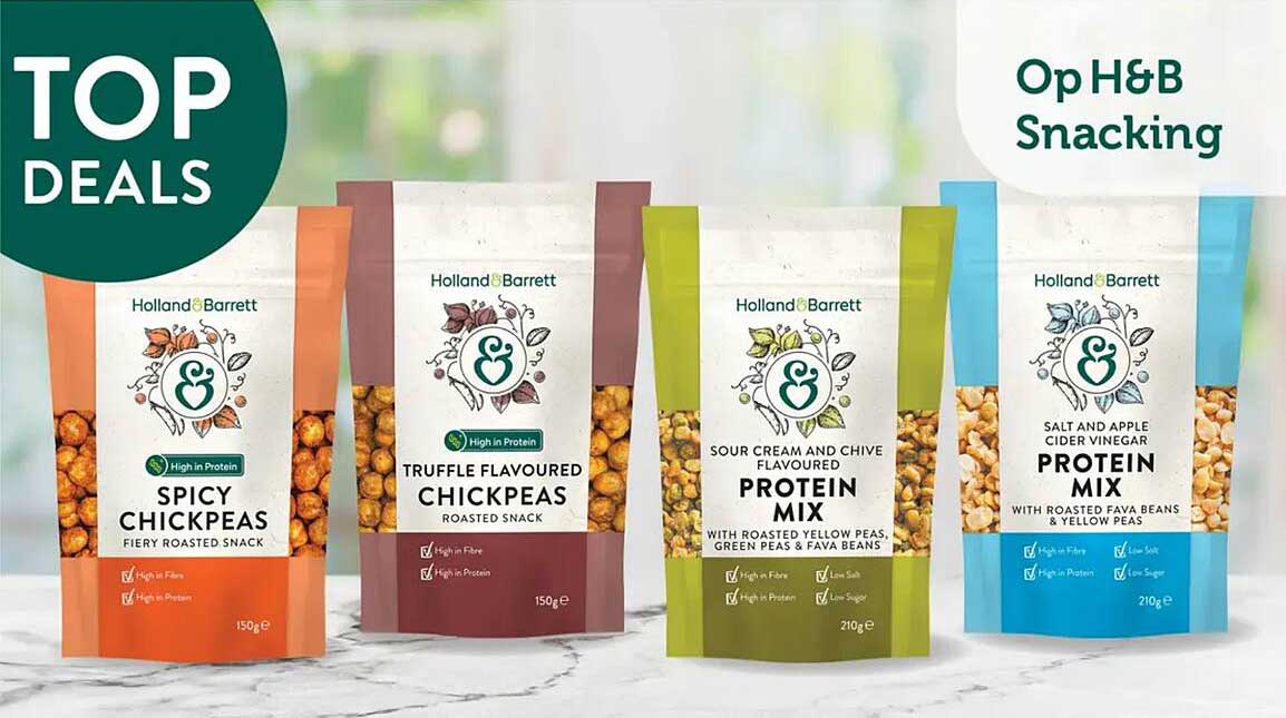 Top deals op H&B Snacking