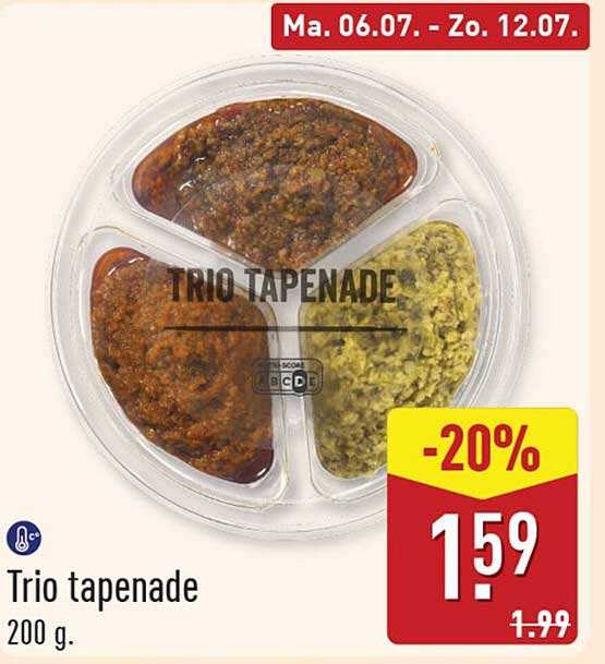 Trio tapenade