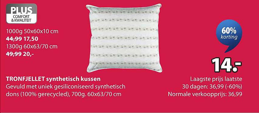 TRONFJELLET synthetisch kussen