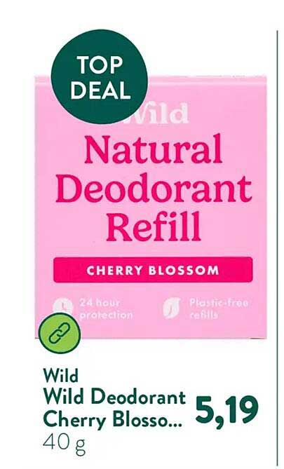 Wild Wild Deodorant Cherry Blosso...