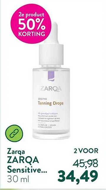 ZARQA Sensitive... 30 ml 2e product 50% KORTING