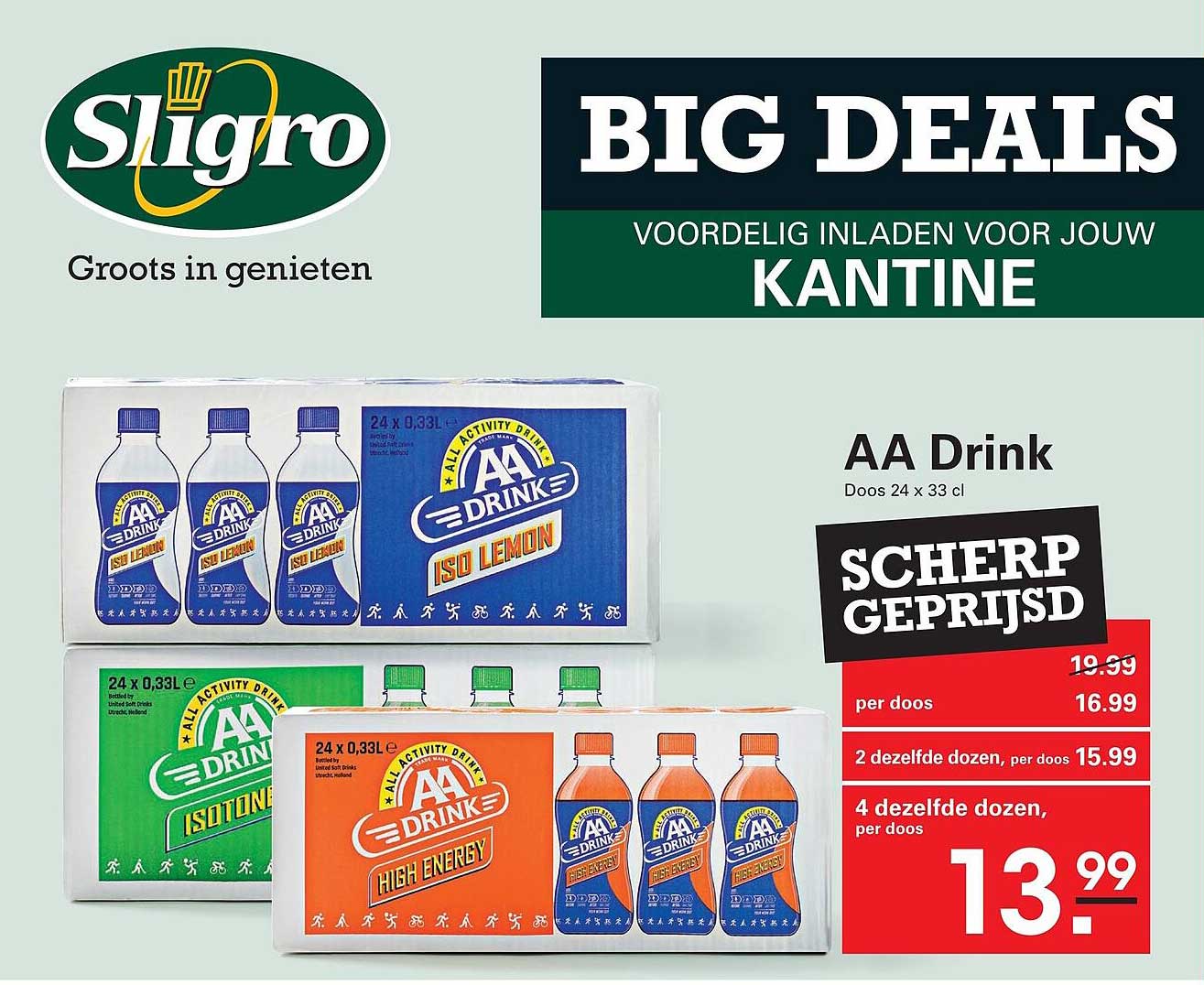 AA Drink Doos 24 x 33 cl