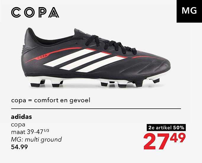 adidas copa MG: multi ground 2e artikel 50%