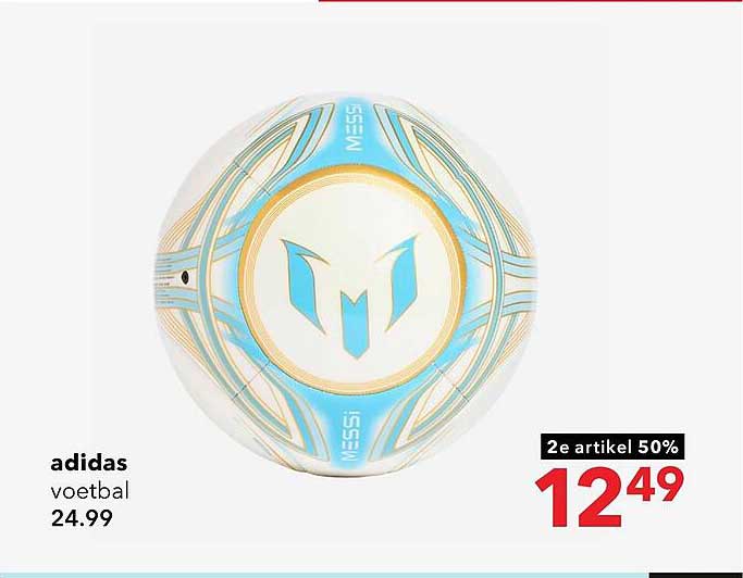 adidas voetbal 2e artikel 50%