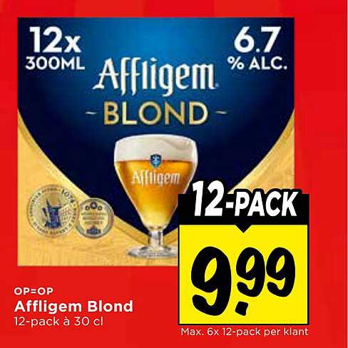 Affligem Blond 12-pack à 30 cl 12-PACK