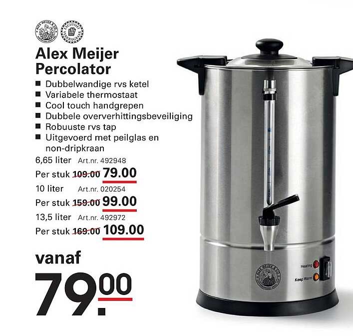 Alex Meijer Percolator