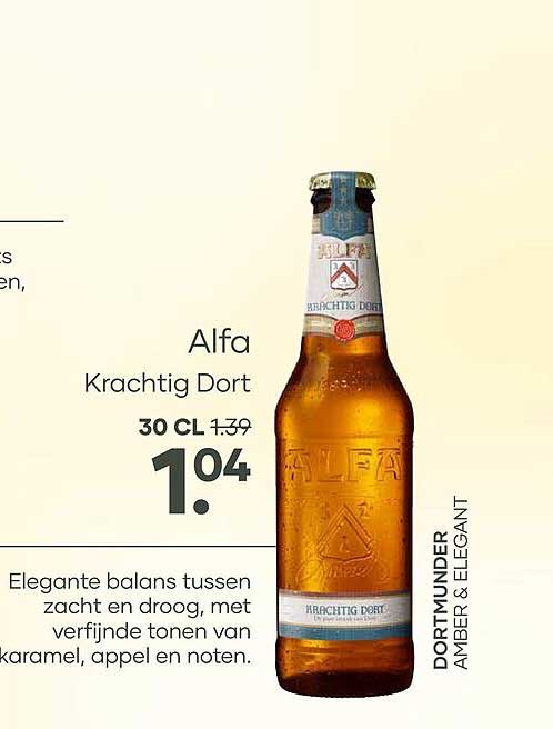 Alfa Krachtig Dort