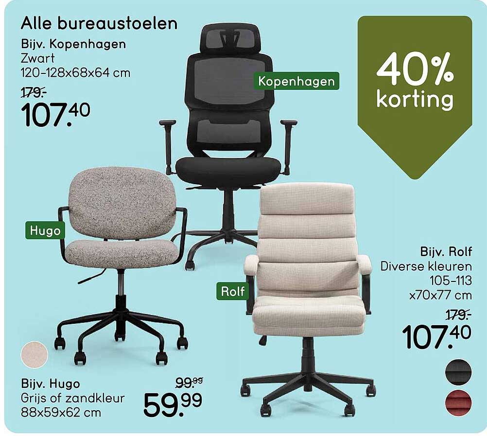 Alle bureaustoelen