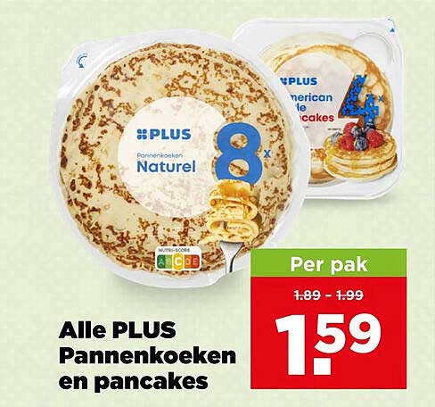 Alle PLUS Pannenkoeken en pancakes