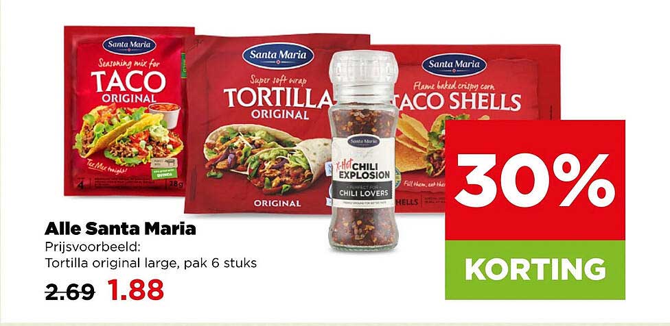 Alle Santa Maria 30% KORTING