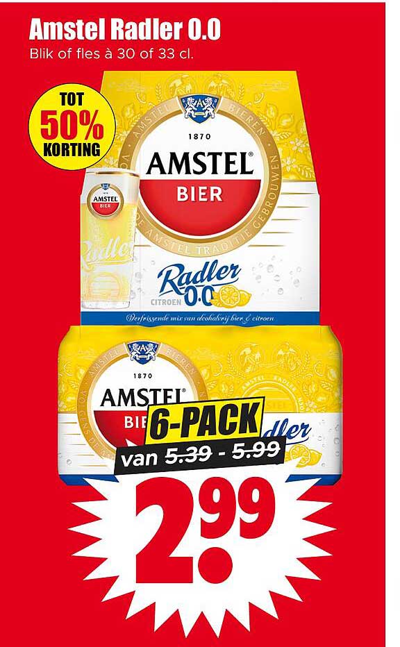 Amstel Radler 0.0 6-pack