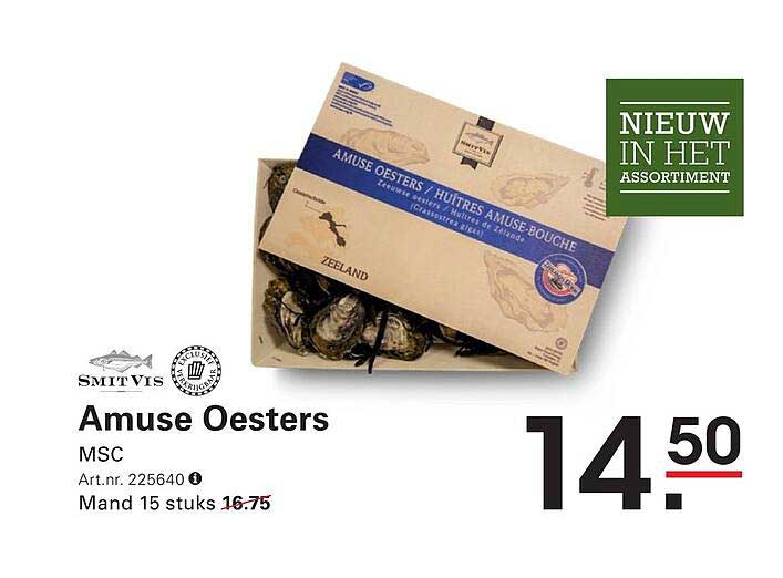 Amuse Oesters