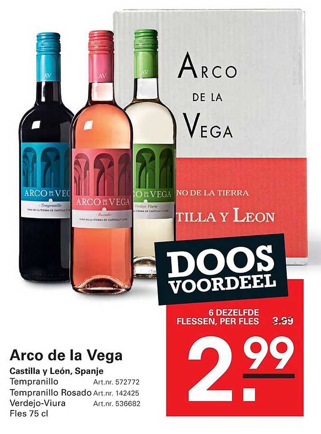 Arco de la Vega DOOS VOORDEEL