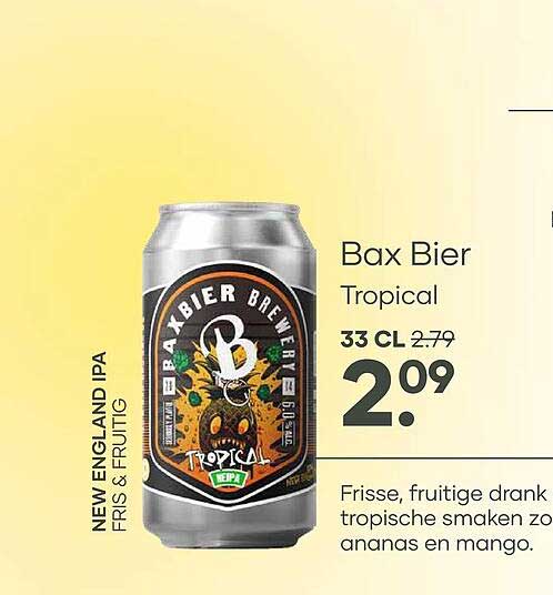 Bax Bier Tropical