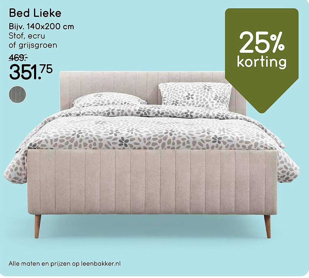 Bed Lieke 25% korting