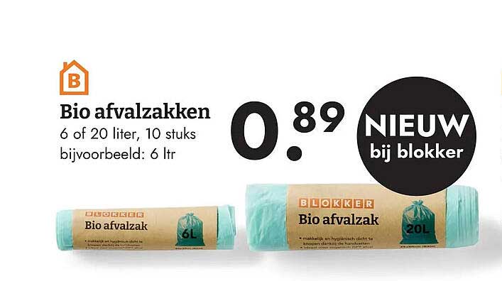 Bio afvalzakken