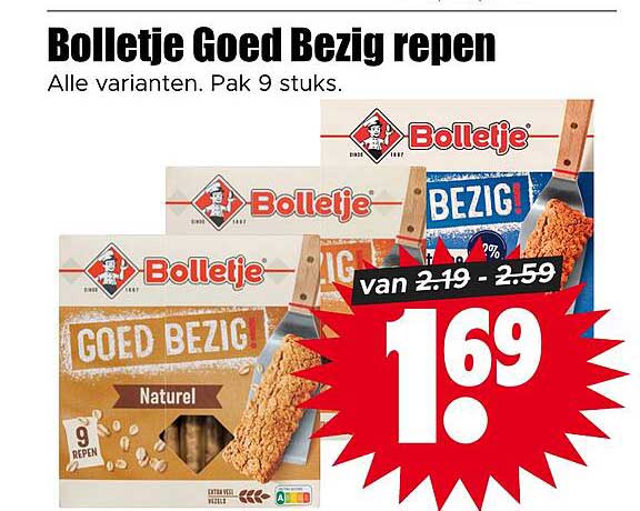 Bolletje Goed Bezig repen