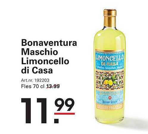 Bonaventura Maschio Limoncello di Casa