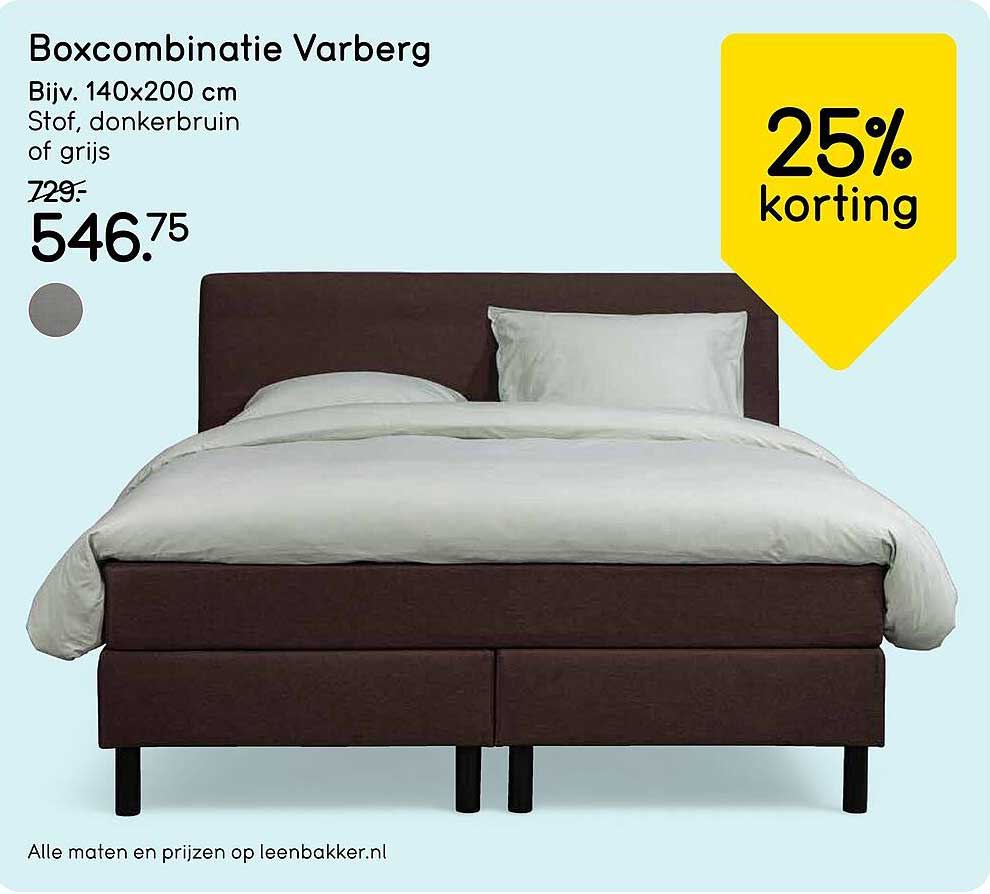 Boxcombinatie Varberg 25% korting