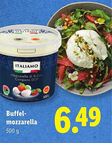 Buffel-mozzarella 500 g