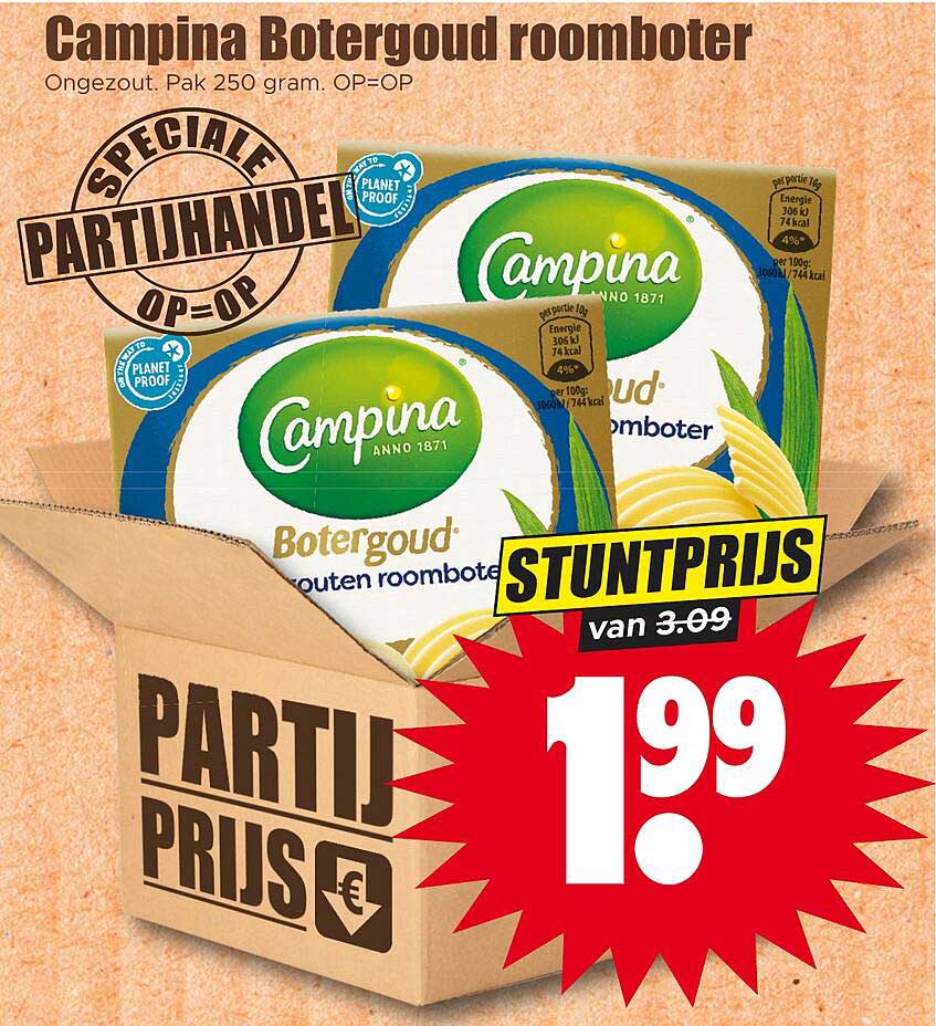 Campina BoterGoud roomboter