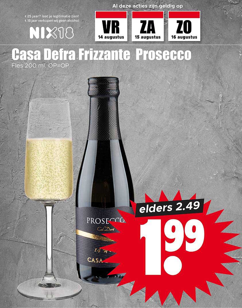 Casa Defra Frizzante Prosecco