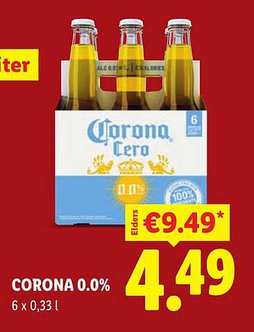CORONA 0,0%