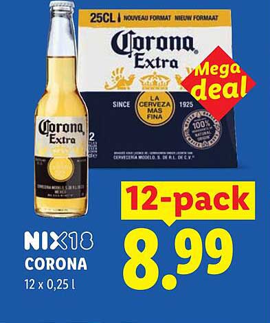 Corona Extra 12-pack Mega deal