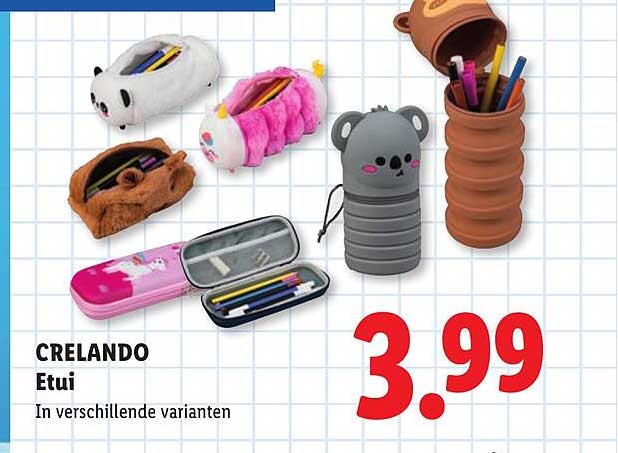 CRELANDO Etui In verschillende varianten