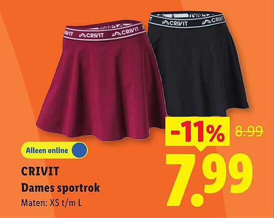 CRIVIT Dames sportrok