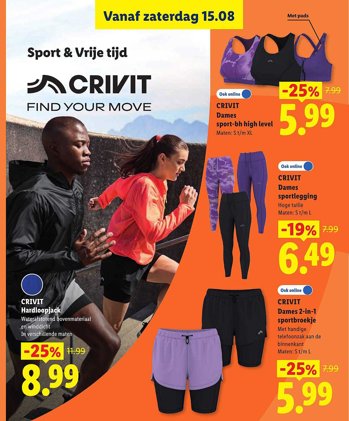 CRIVIT Hardloopjack