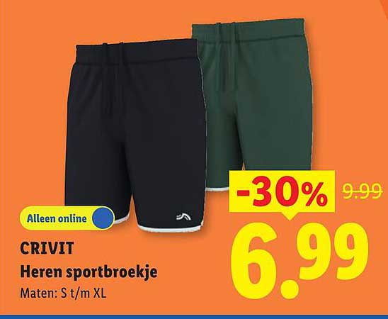 CRIVIT Heren sportbroekje