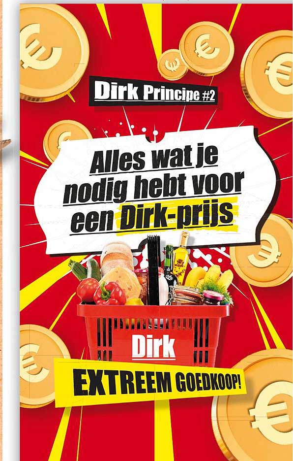 Dirk Principe #2 Alles wat je nodig hebt voor een Dirk-prijs EXTREEM GOEDKOOP!