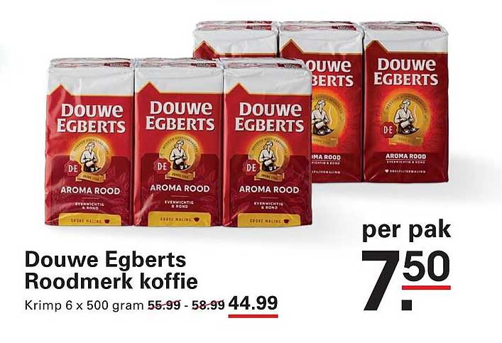 Douwe Egberts Roodmerk koffie