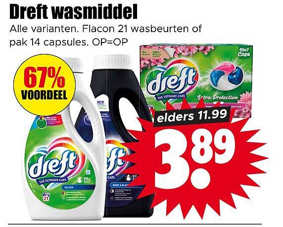 Dreft wasmiddel