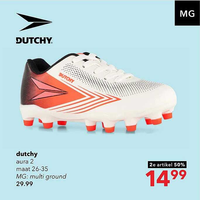dutchy aura 2 maat 26-35 MG: multi ground 2e artikel 50%