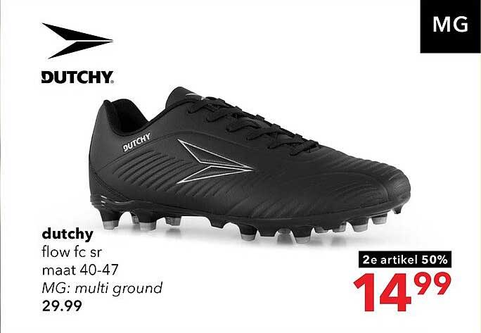 dutchy flow fc sr maat 40-47 MG: multi ground 2e artikel 50%