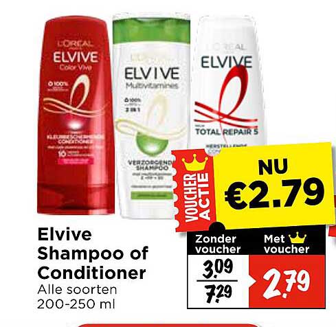 Elvive Shampoo of Conditioner Alle soorten 200-250 ml