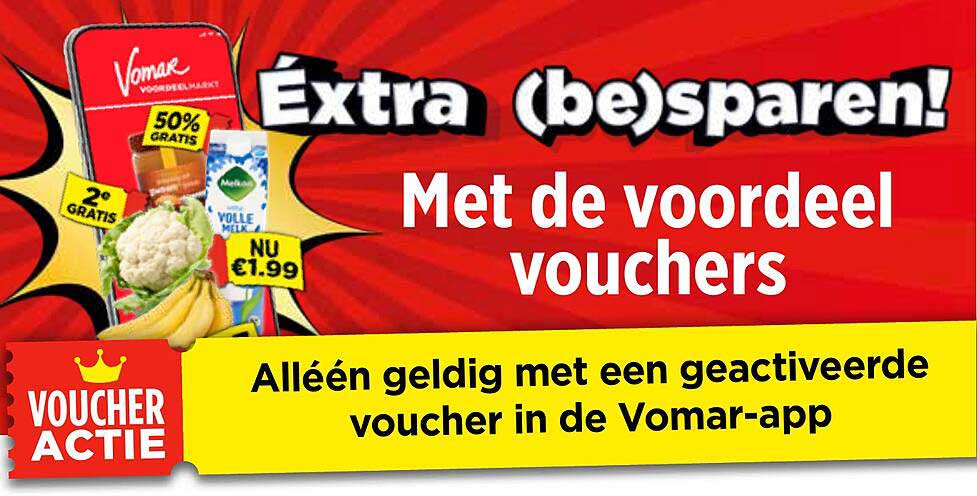 Extra (be)sparen! Met de voordeel vouchers