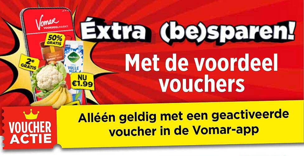 Extra (be)sparen! Met de voordeel vouchers