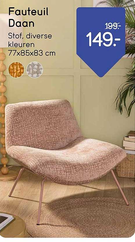 Fauteuil Daan