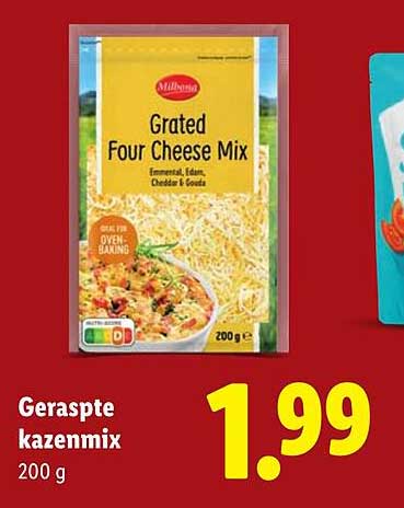 Geraspte kazenmix 200 g