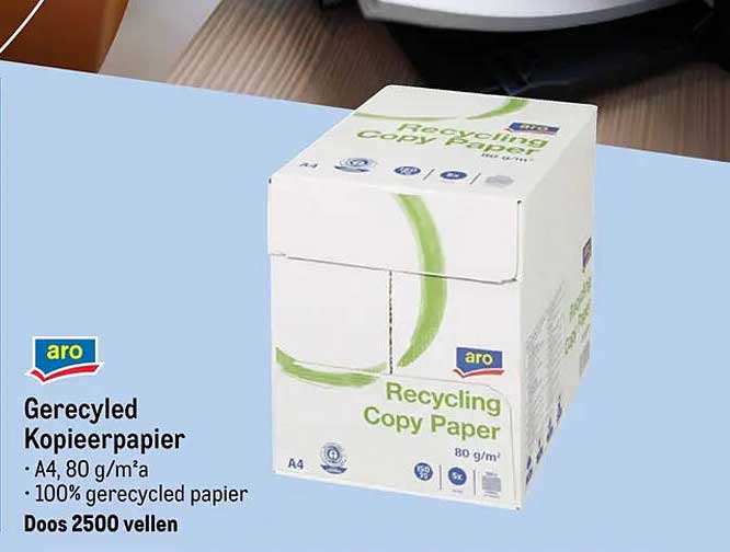 Gerecycled Kopieerpapier
