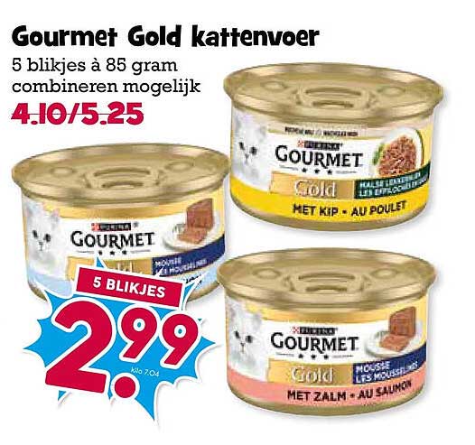 Gourmet Gold kattenvoer