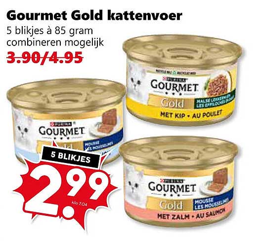 Gourmet Gold kattenvoer