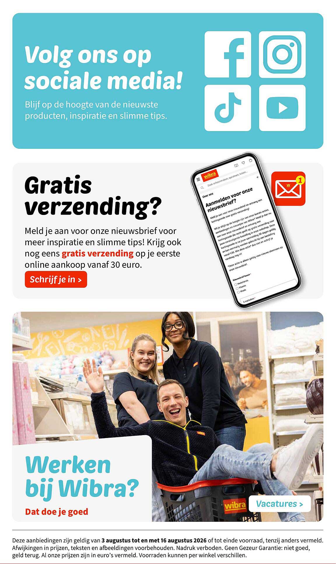 Gratis verzending?