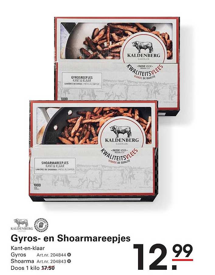 Gyros- en Shoarmareepjes